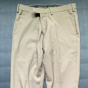 Louis Raphael Luxe Slim Fit Tan Dress Pants Men's 34 x 32